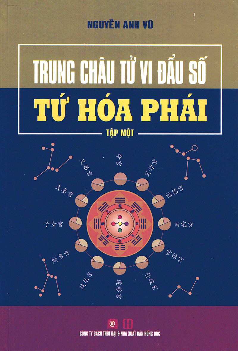 Trung Châu Tử Vi Đẩu Số - Tứ Hóa Phái (Bộ 2 Tập) - Nguyễn Anh Vũ