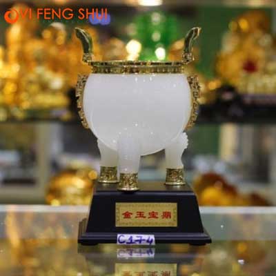 Bình bạch ngọc hoàng gia – Kim ngọc bảo đỉnh 