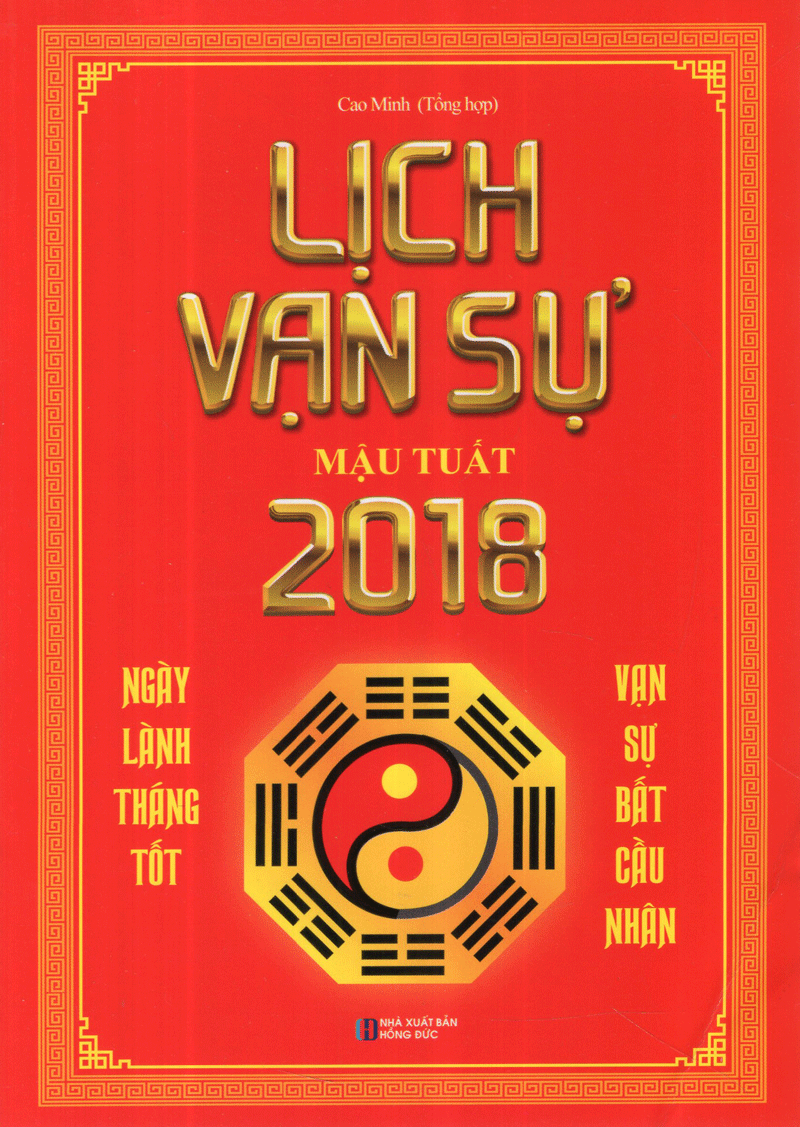 Lịch Vạn Sự 2018 - Cao Minh