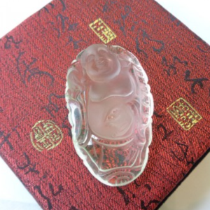 Phật Di Lạc thạch anh trắng