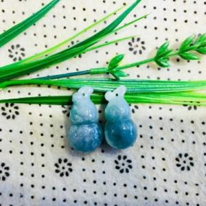 Mặt Hồ Lô Phỉ Thúy sắc xảo xanh trong lớn