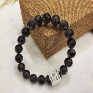 Chuỗi thạch anh tóc đen huyền