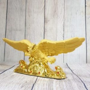 Thần chim đại bàng vàng kim sa bóng tung cánh trên mây vàng – Đại Triển Hồng Đồ