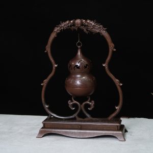 Lư Trầm Hương Hình Hồ Lô Bằng Đồng